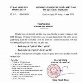 Giờ Làm Việc Mùa Hè 2024